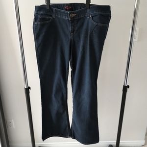 EUC Torrid Dark Wash Flare Jeans 22T